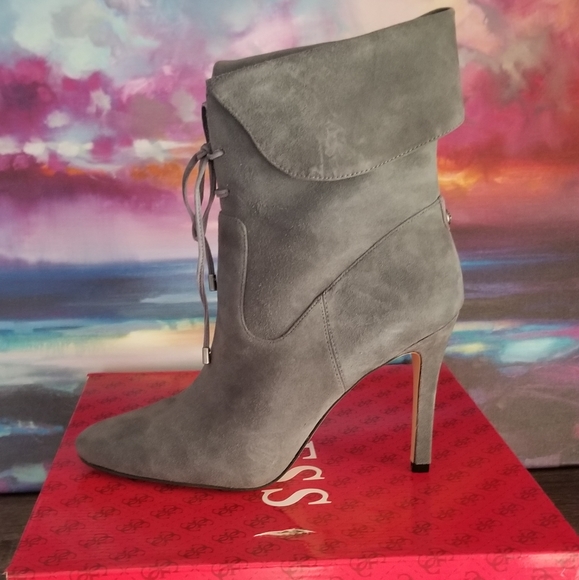 Guess Suede Ankle Boot - Picture 1 of 5